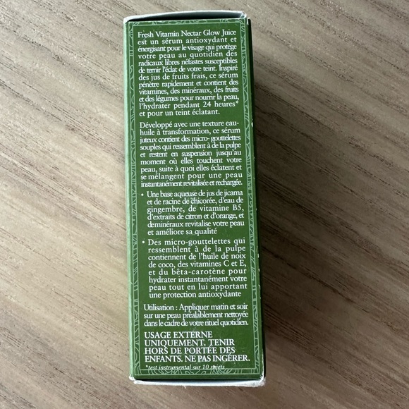 BNIB Fresh Vitamin Nectar Glow Juice antioxidant face serum - Picture 4 of 4